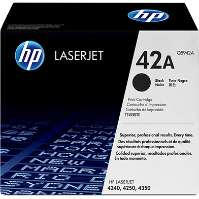 42A LaserJet Black Print Cartridge (10,000 Pages) 